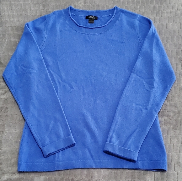 Prive cashmere blue sweater - Picture 2 of 4
